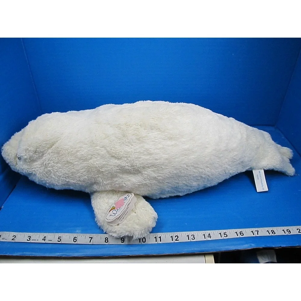 Wishpets Plush Eco Friendly Elaine the Cream Seal Stuffed Animal 22